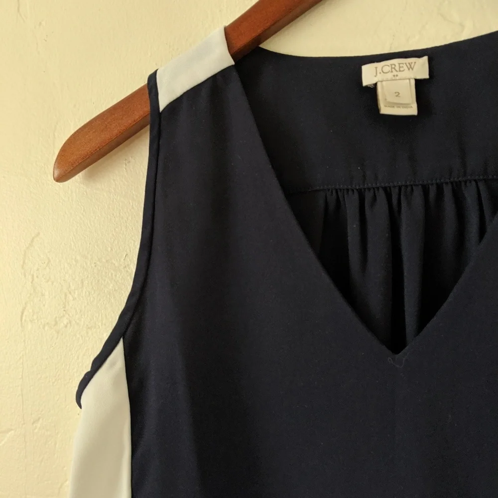 J. Crew Colorblock Tank - Picture 3 of 4
